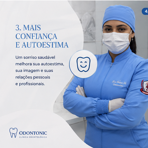Dra. Monique, responsável técnica da Odontonic, no consultório